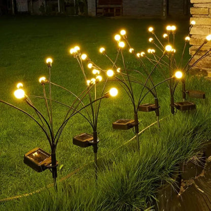 Luces Solares de Luciérnaga - Pack 2 Unidades