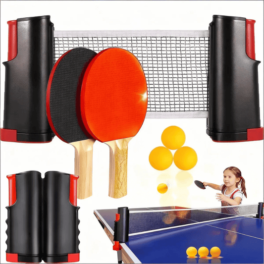 Red Retráctil Universal para Ping Pong · Se Adapta a Cualquier Mesa 🏓