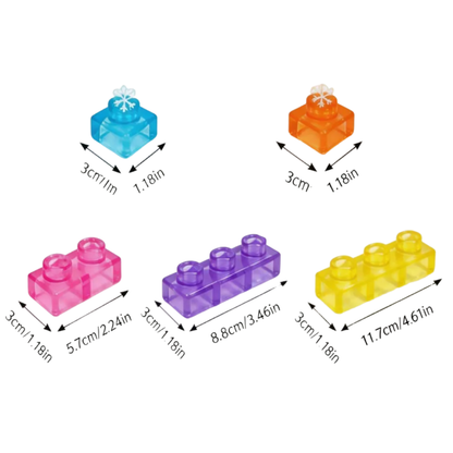 Jelly Building Blocks · Bloques Sensoriales Translúcidos