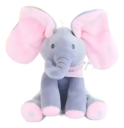 Elefante Interactivo Musical · Juega al Escondite - Rosado y Celeste