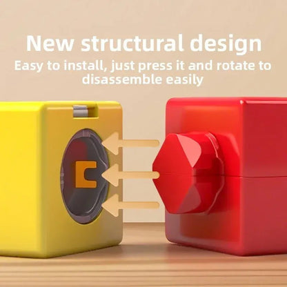 Tren Magnético Creativo 64 Piezas · Pistas Armables 3D + Tren USB Recargable